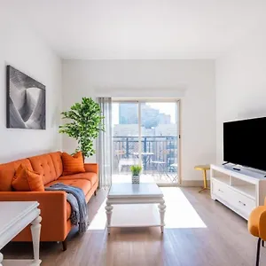 Apartment 3br Premium Downtown With Office & Gym, Charlotte